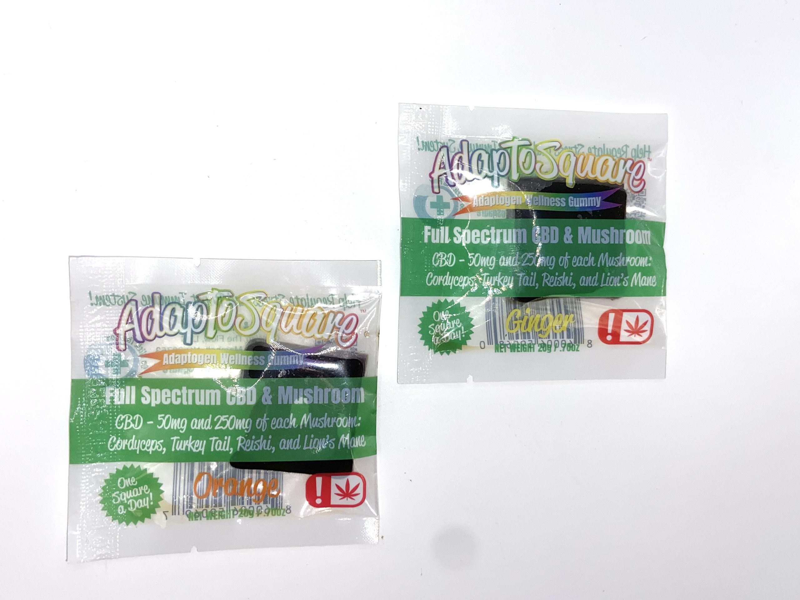 AdapToSquare Organic Adaptogenic CBD Gummy 50mg