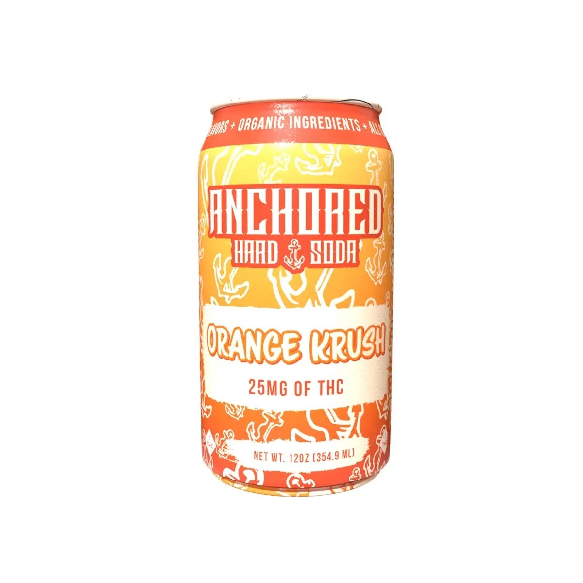 Anchored 25mg D9 THC Soda