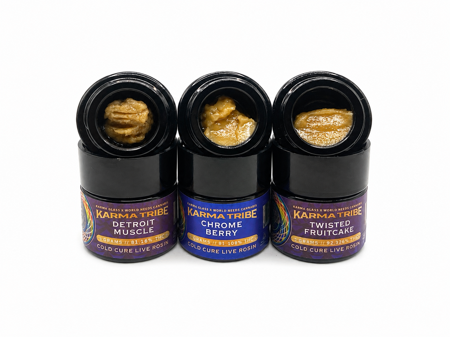 *TRIBE* WNC X KARMA GLASS Premium Hash Rosin