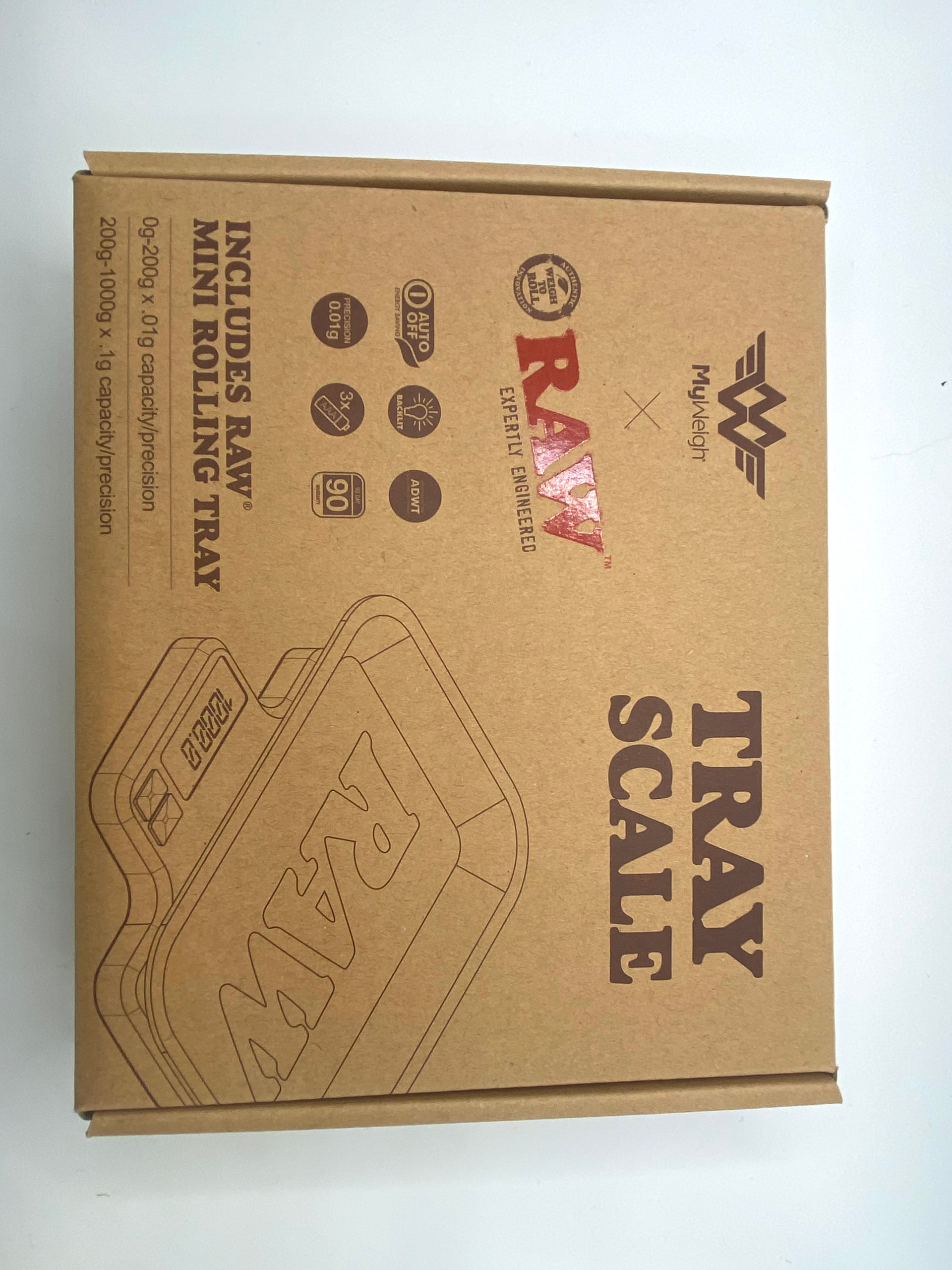 RAW Tray 1000g Scale